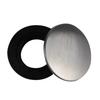 2Pcs Stainless Steel PP Sink Hole Cover for Kitchen Sink Basin 31-40Mm Diameter Leak Proof Faucet Spray Hole Cover Easy Install