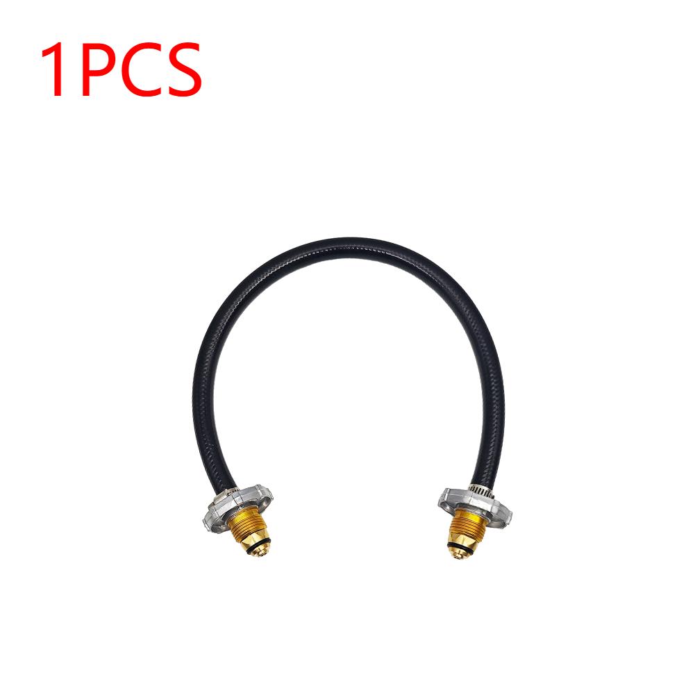 Valve Braided Hose Gas Refill Adapter Rubber Gas Refill Pipe Tube Cylinder Convertor Filling Tank Coupler Accessories Leakproof