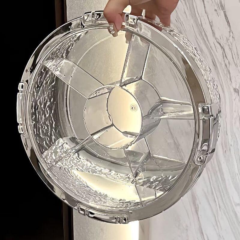 Elegant Rotating Snack & Dried Fruit Platter