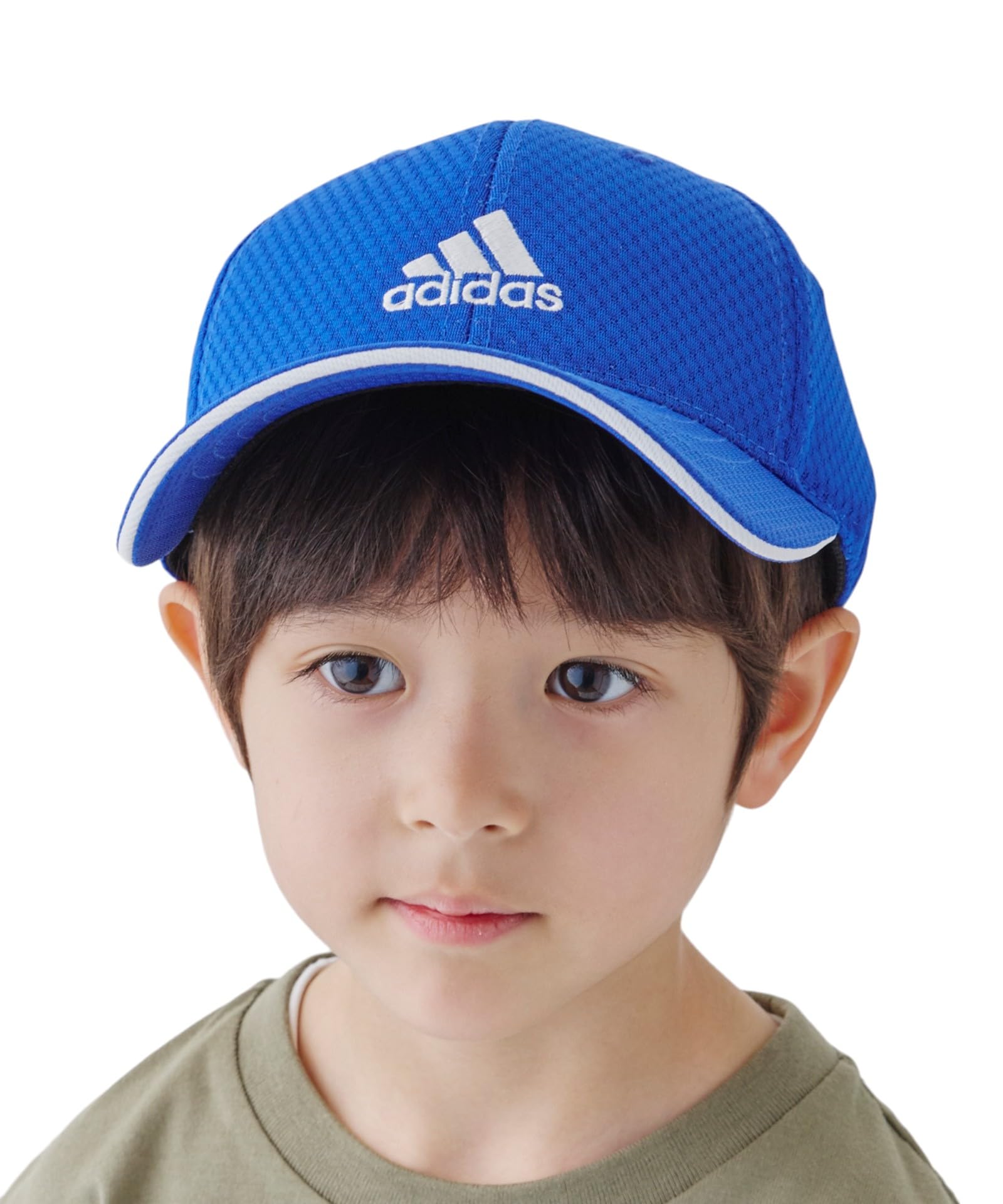 

Adidas LM CAP TK-04 Children s Hat, Blue, Japan OSFZ (54-57cm, equivalent to Japanese sizes S-M)