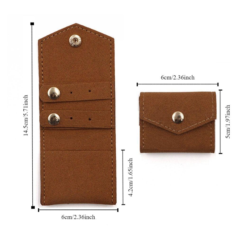 Mini Jewelry Snap Bag Fashion Small Packing Pocket Jewelry Display Pouch  Girls