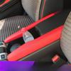 Microfiber Leather Central Armrest Cover Pad Storage Box Sticker Trim  For Honda 10th Civic 2016-2024 Car Accessories Cover PU