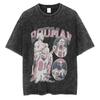 Dennis Rodman Basketbalové Grafické Tričko Pánské Vintage Prané Krátký Rukáv Trička Pánské Pánské Hip Hop Oversized Tričko Streetwear The Worm Tričko