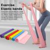 Sports Elastic Band Anti-Slip Surface Multi-Level Resistance Yoga Strength Training Rehabilitation Therapy Exercise Elastic Band