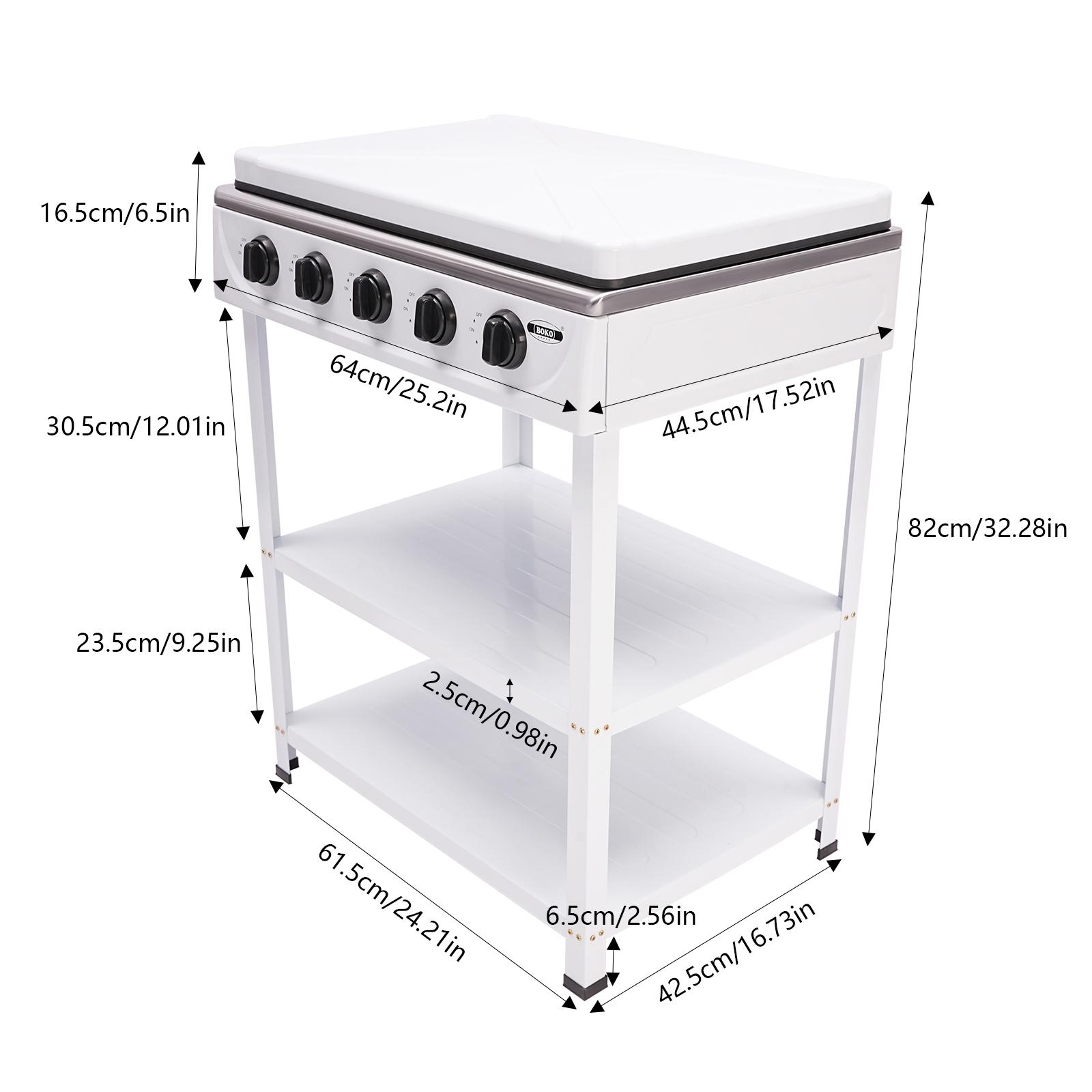Газовая плита, Газовая плита с 5 конфорками, Портативная газовая плита для кемпинга, рыбалки, аварийной готовности