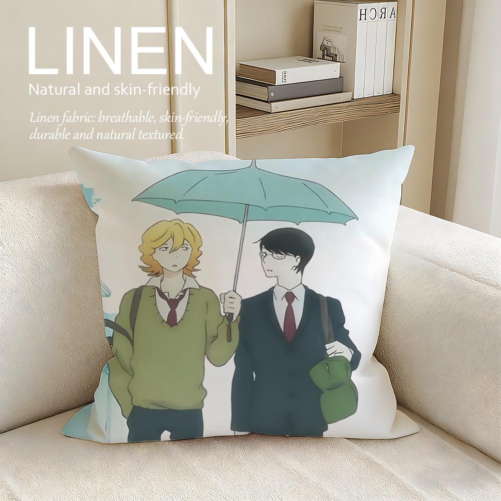 Anime Doukyusei Cushion Cover Pillowcase Set Pcs X X Breathable Washable Sofa Cushion Cover