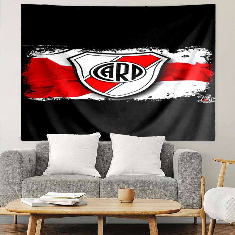 Club Atlético River Plate Tapestry for Bedroom Aesthetic Classroom Tapestries Wall Hanging for Living Room Dorm Office,Ideal Creative Gift