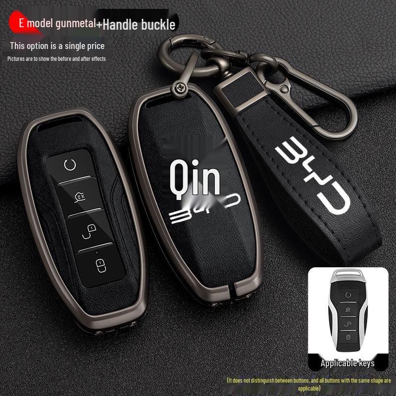 High-End Metal Shell Set for BYD Yuan, Song MAX, Qin 80, 18 Model, S7 Key Fobs