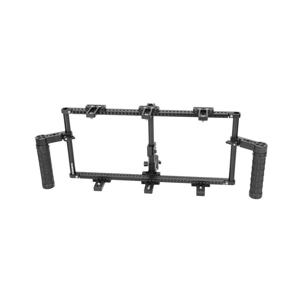 HDRIG Vertical Camera Mount Cage with Rubber Handle for Mammoth Monitor 3763