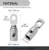 Conext Link RT8N-2 Set of 2 Screw Ring Terminals Nickel