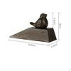 Iron Cartoon Door Stop No Animal AntiCollision for Indoor Bronze Puppy Solid Plug