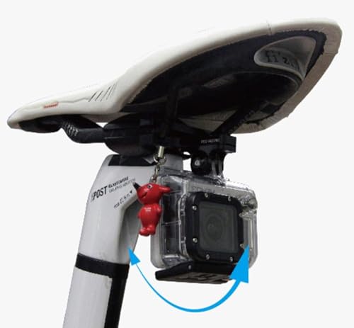 REC-MOUNTS Saddle Rail Mount Type 1 for GoPro HERO Series Cameras, Rear View Shooting [REC-B30-GP]