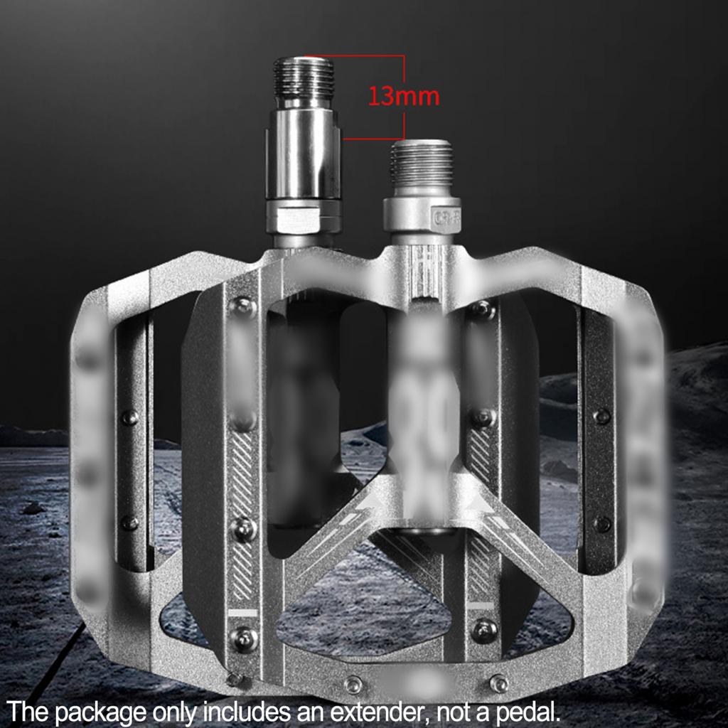 1pair Bike Pedal Extenders 20mm L Is Left R Is Right