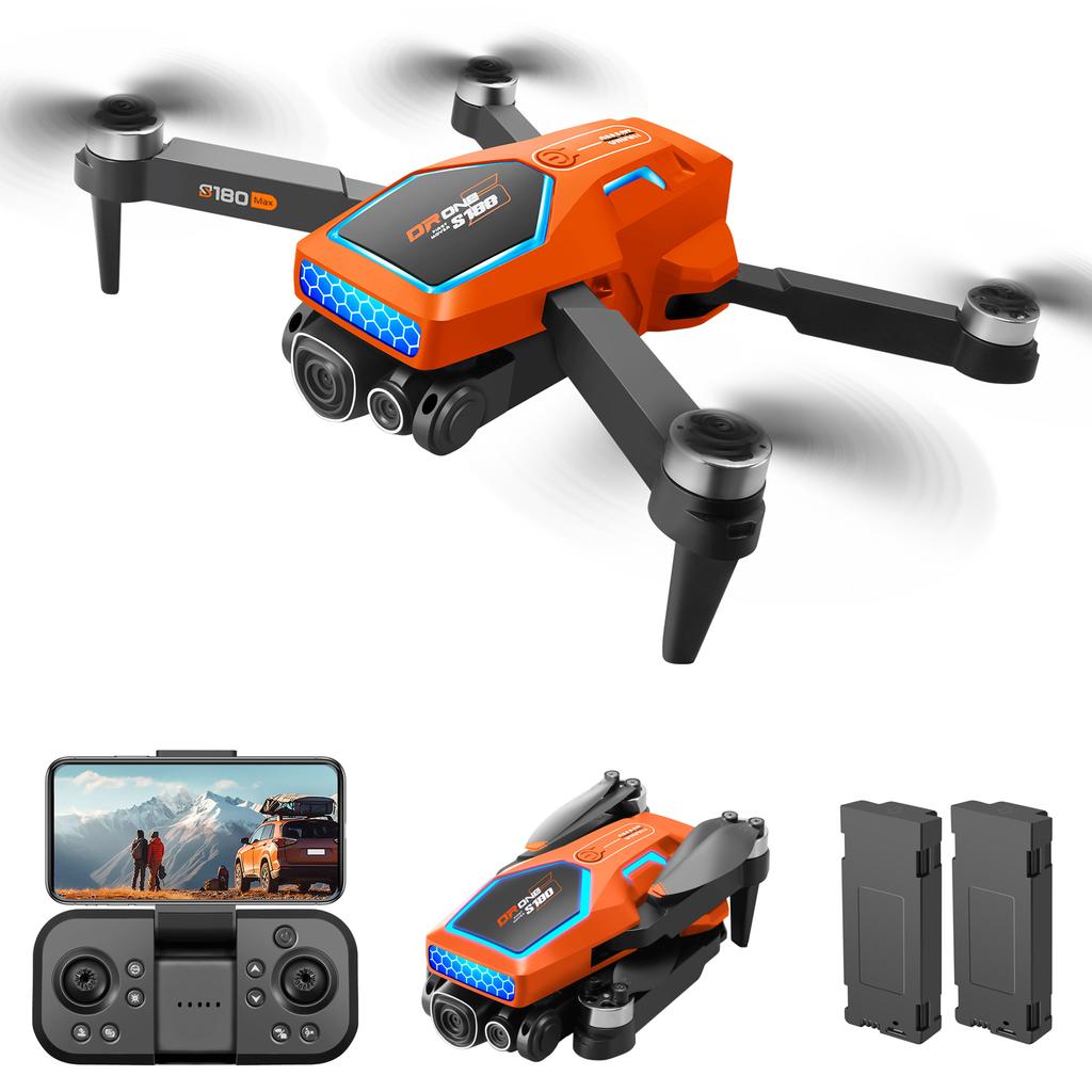 Remote Control Quadcopter for Kids with Camera 8K 3 Camera Brushless Motor Obstacle Avoidance