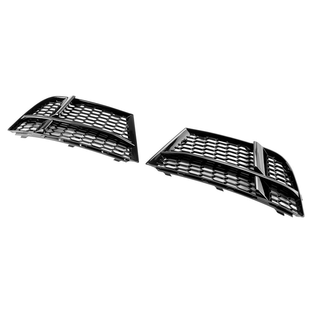 Front Fog Light Cover Bezel Grille Grill 8V3807681AE 8V3807682Q Fit A3 8V S-LINE 2017-2019