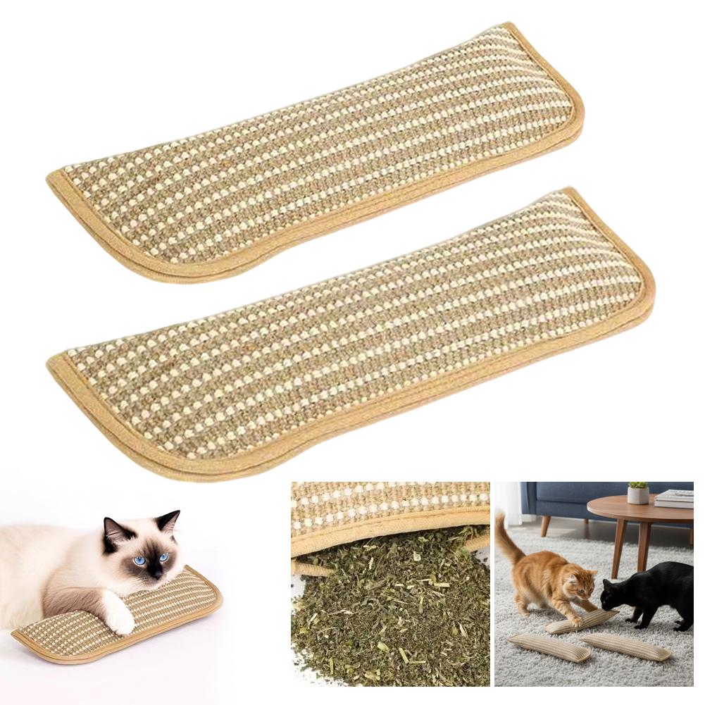Cat Scratcher Interactive Toys for Cat Catnip Pillow Kitten Claw Grinder Scratching Post for Cats Chew Bite Toys Catnip Toy