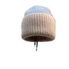 Exported To Russia High-Quality Thickened Double-Layer Long Rabbit Hair Knitted Hat Winter Nordic Warm Windproof Ear Protection Hat Women