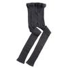 Leggings caneladas de seda lisa Cocoon e seda Made in Fit Leves, para o ano todo, (Tamanhos M-L). Roupa interior confortável, hidratante, anti-frio. Japão.