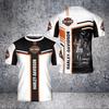 Harley-Davidson Motorcyklar 3D Heltryck Unisex T-shirt S-5XL