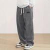 European Men's Corduroy Loose-Fit Casual Pants - Comfortable Autumn Trousers with Logo