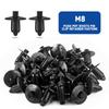 Xislet 120pcs Plastic Fender Clips Body Rivets for UTV ATV Motorcycle Sport Bike Push