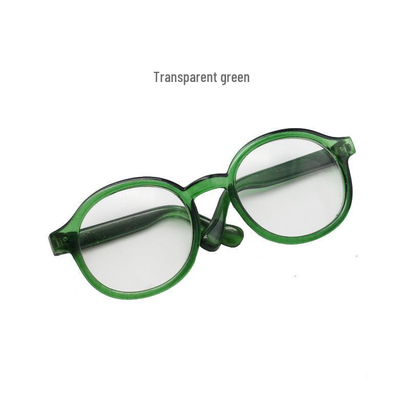 20cm Plush Doll Accessories: Cotton Doll with Round Sunglasses