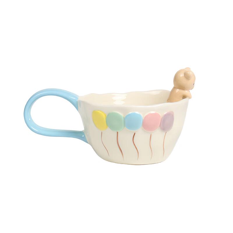 Shangqi Cartoon Balloon Bear Ceramic Mug