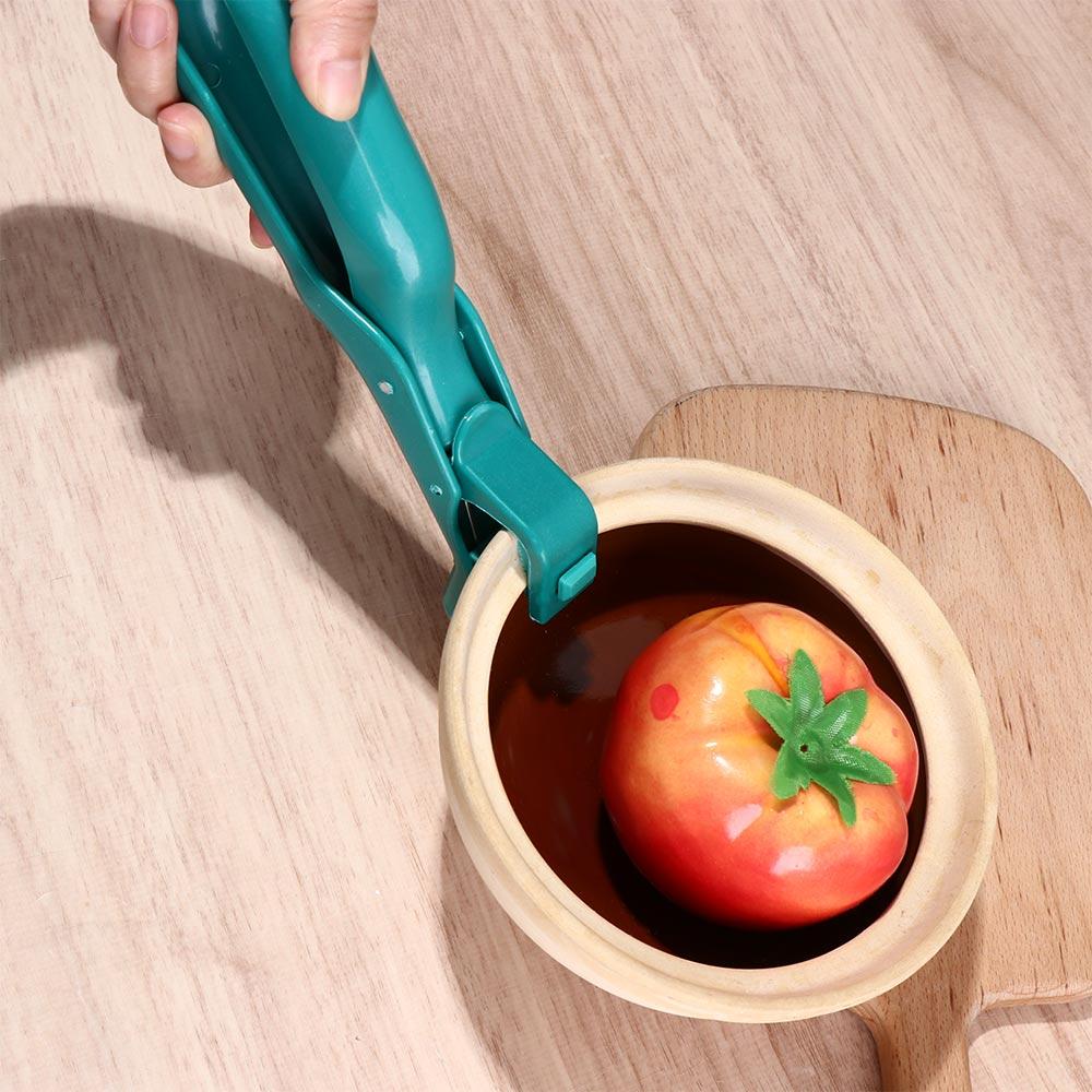 Silicone Hot Bowl Gripper Anti Scald Plate Clamp Kitchen Gadgets Dish Clip  Air Fryer