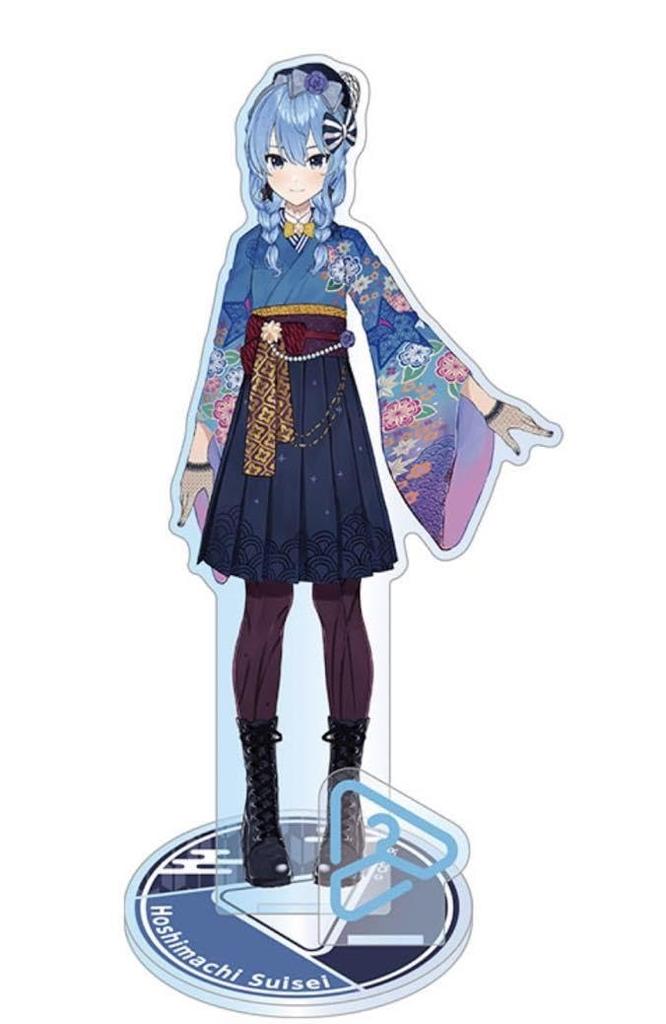 Suisei Hoshimachi Acrylic Stand New Costume Hololive Closet Official Goods Year's Ver.