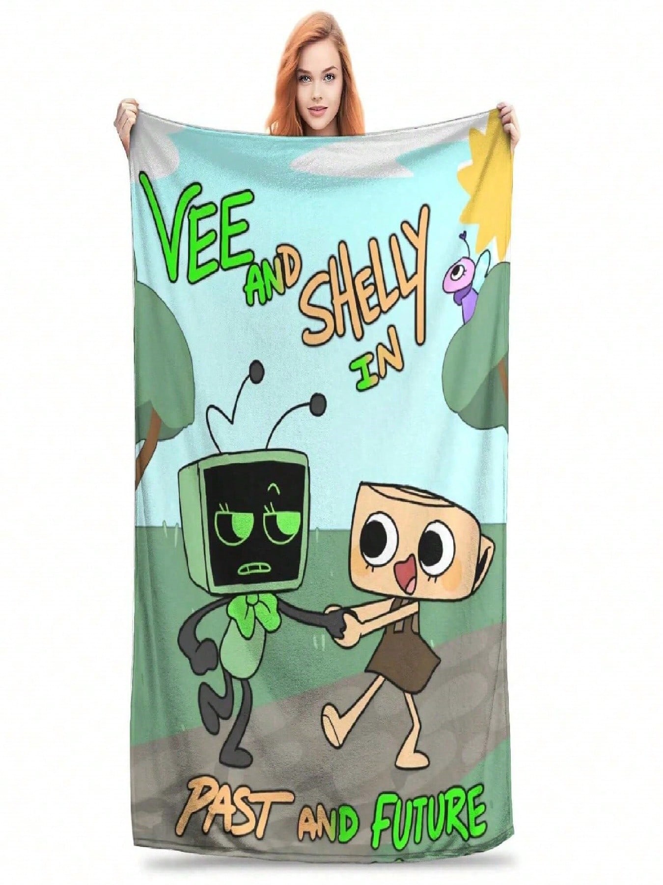 

Світ Денді Постер Ковдра Кораловий Фліс Плюшева Багатофункціональна Ер М які Пледи Для Постільної Білизни Подорожей Маленька Ковдра 75X95CM сірий колір