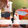 Deck Bird Feeder Bird Water Bowl Feeders With Metal Mesh Tray 360-Degree Rotatable Feeding Station Flower Pot Stand For Balcony