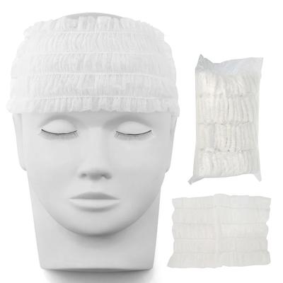 200 st Engångs Spa Ansiktsband Mjuka Non-woven Salongshårband Skönhetsverktyg Hudvård Elastiskt Hårband För Kvinnor Resa