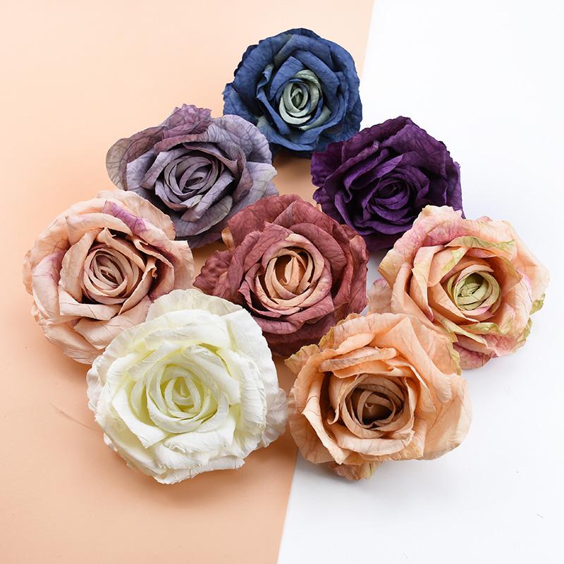 Artificial Flowers Silk Roses Hotsale Festival Home Vase Outdoor UV Protection Garden Arch Wedding DIY Gift Box Cheap Decoration