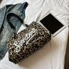 2025 Summer Fashion Leopard Print Women Handbags Female Nylon Casual Trendy Premium Texture Large Capacity Shoulder Bags