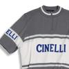 Cinelli x De Marchi Kollaboration Wolle 499MCCNI20141 S/S Trikot, Medium,