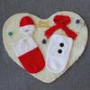 Christmas Snowman Twin Baby Photography Sleeping Bag Set