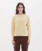 DANGLEDROP Dgdp Square Embroidered Round Knit_Cream