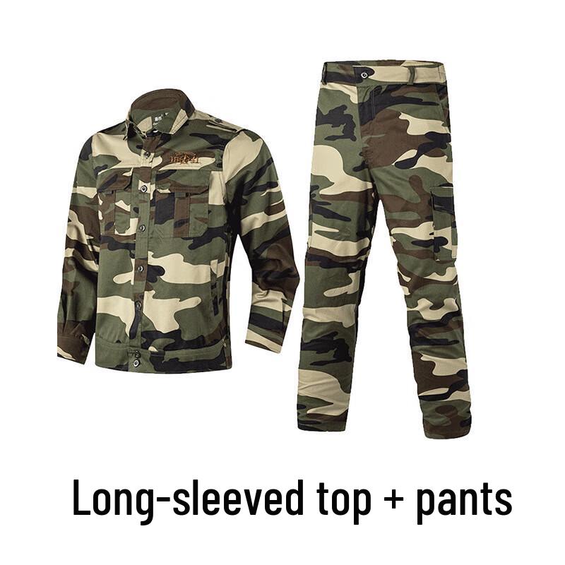 Spring/Autumn Short Sleeve Camouflage Uniform Set 170