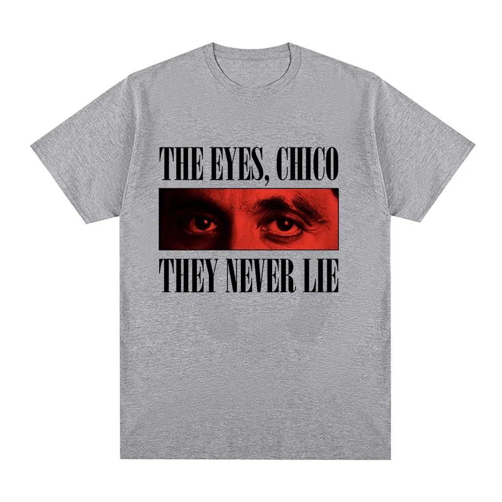 T-shirt de Film de Gangster Classique Scarface Tony Montana Al Pacino T-shirt Extra Large pour Femme Hip Hop Rétro Gothique Haut