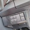 For Toyota Yaris Ativ/Vios 2023 Carbon Fiber Headlight Control Switch Cover Trim