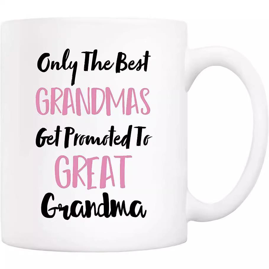Only The Best Grandpa Ceramic Coffee Mark Cup Tea Cup Parents Holiday Grandma