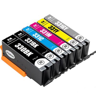 Compatible Ink 6 Color Set for Canon 330 331 Ink Cartridge Large Capacity Canon PIXUS TS8530 TS8630 TS8730 Printer Ink Same Amount As Genuine XL