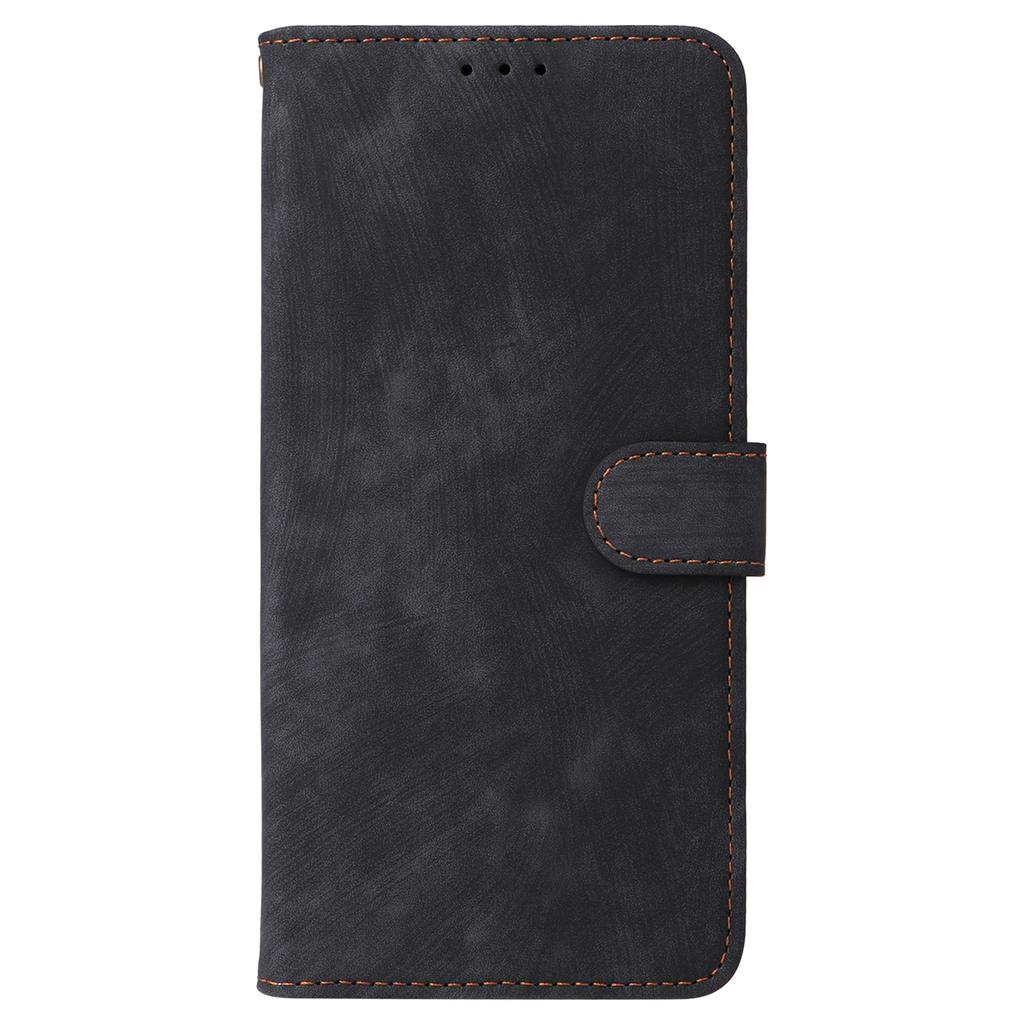 For Sony Xperia 1 VI Leather Case RFID Blocking Wallet Cover with Wrist Strap