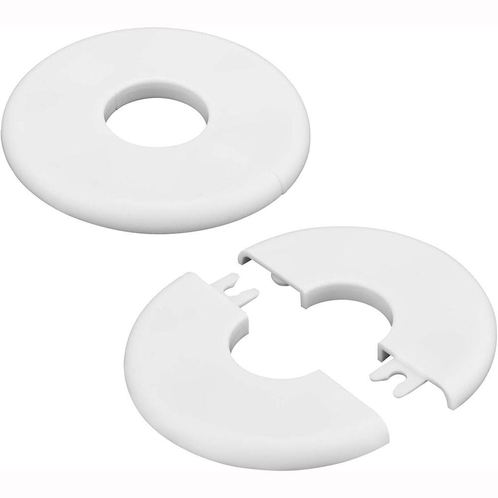 Self-adhesive Water Pipes Hole Cover White Wall Split Flange Faucet Kitchen Toilet Decorative