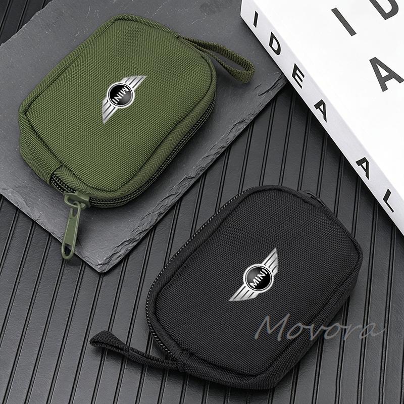 Portable Car Driver License Key Bag Storage Wallet Keyring For MINI Cooper F54 F55 F56 R56 R60 SONE Roadster Clubman Coupe Pwaxk99