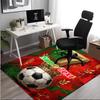 1PC Custom Name Soccer Legend Number Theme Floor Mat Ideal for Living Room, Game Rooms, Office, Bedroom,Floor Mat Playful Design