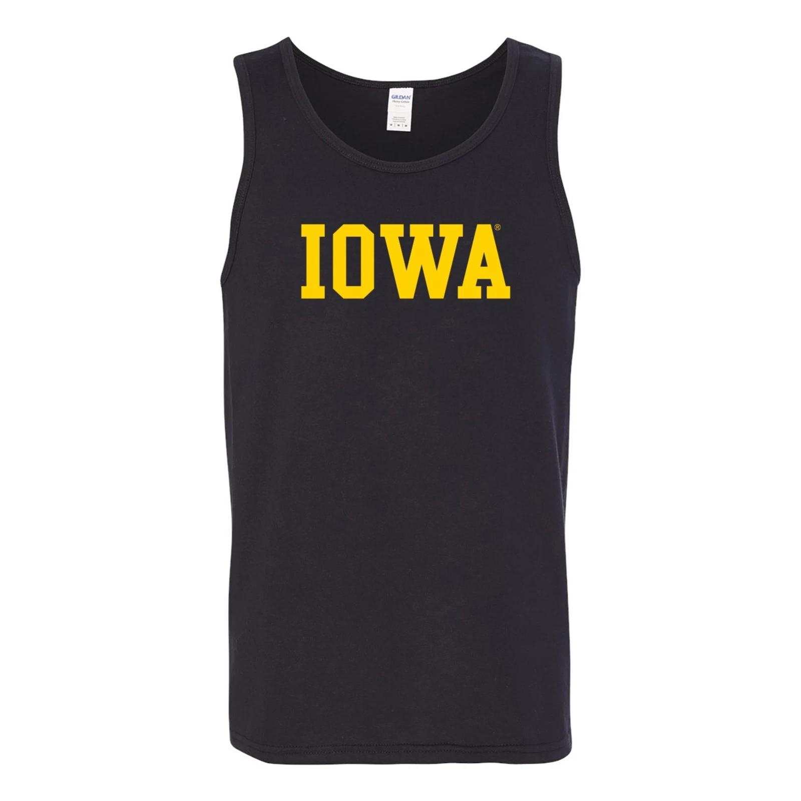 University of Iowa Hawkeyes Basic Block Tank Top L