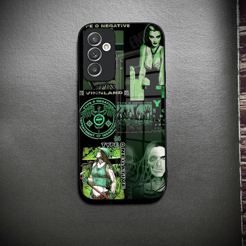 

Rock Band Type O Negative Phone Case Glass For Samsung Galaxy S26 S23 S25 S24 S21 S22 S20 Ultra Fe Plus A34 A15 A14 Cover Galaxy S26 Ultra