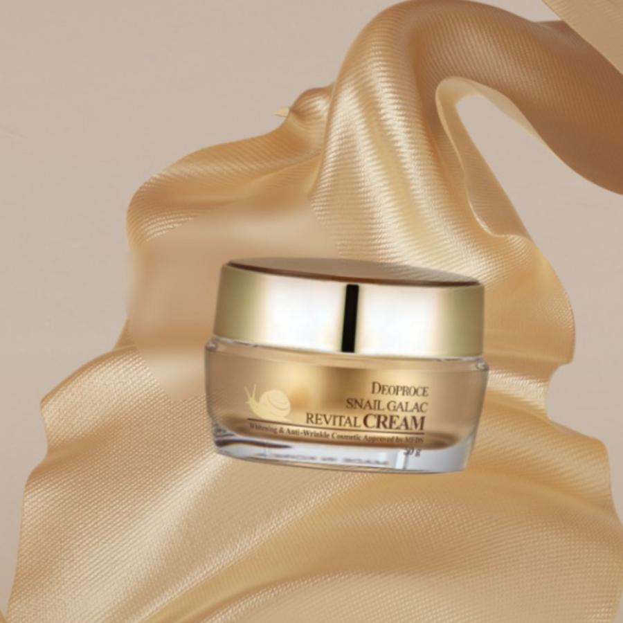 DEOPROCE Snail Galac Revital Cream 50g
