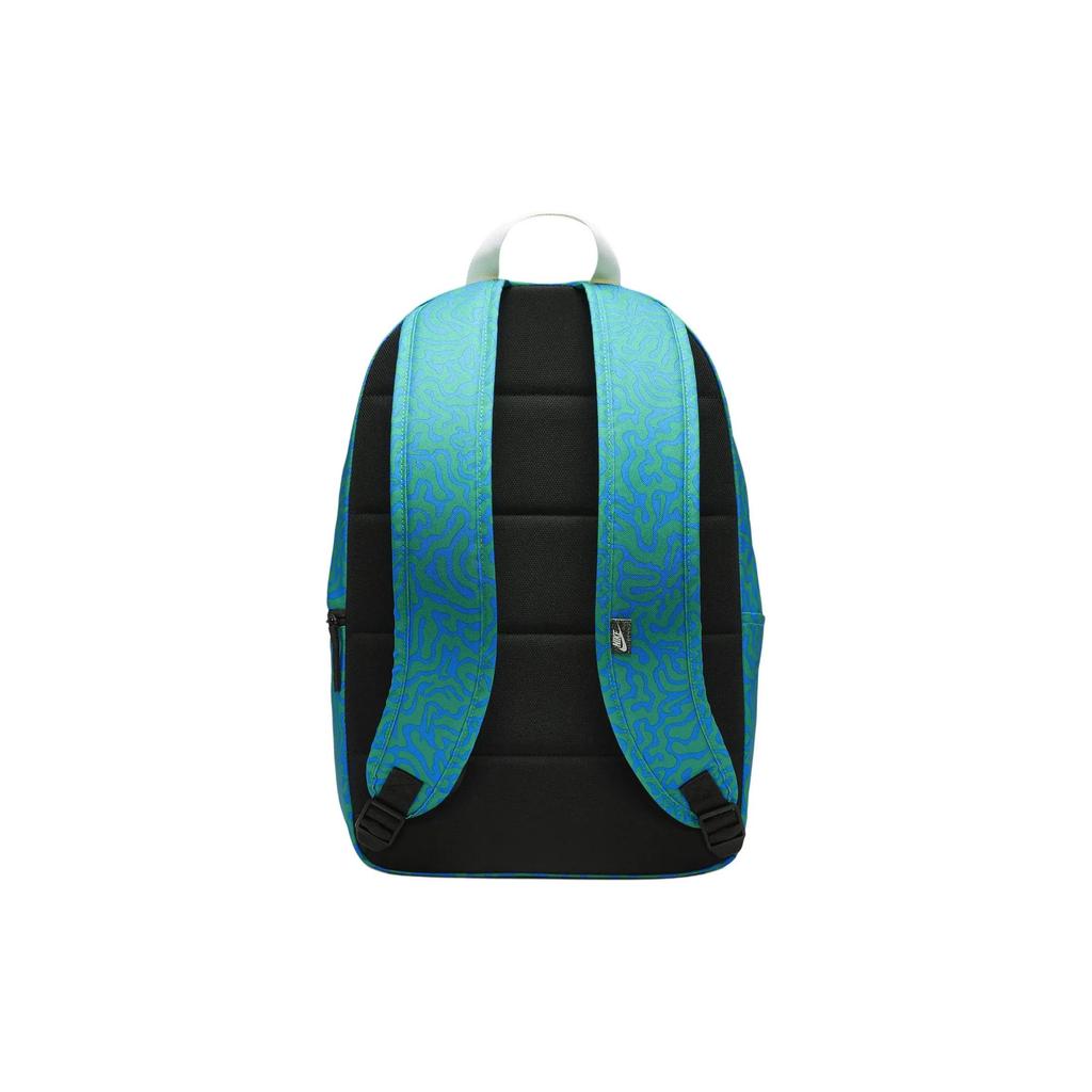 Nike Heritage Fabric Backpack Regular Unisex Clear Transparent Blue Stadium Green Coconut Milk (Unisex) Backpacks FN0785 406